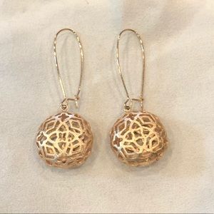 Kendra Scott Rose Gold Earrings
